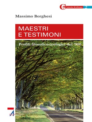 cover image of Maestri e testimoni